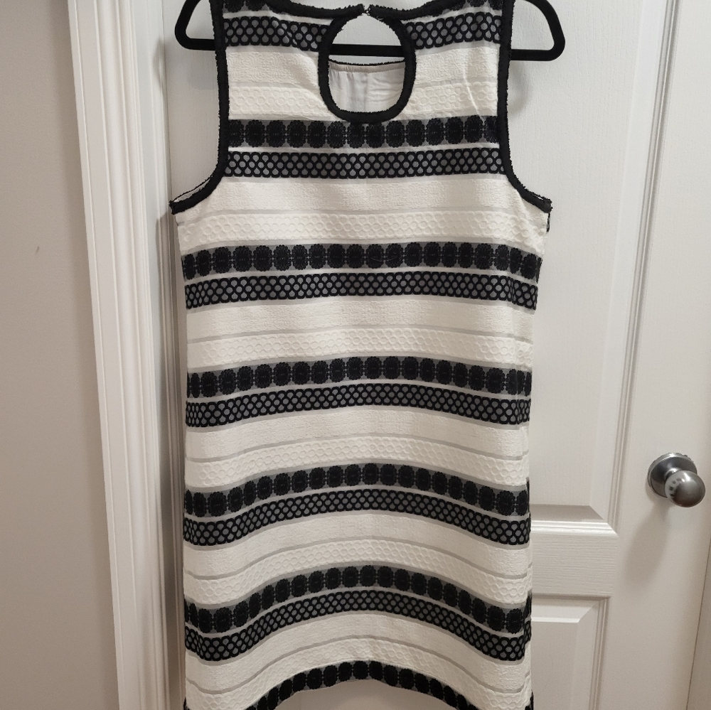 Studio M black and white dress.